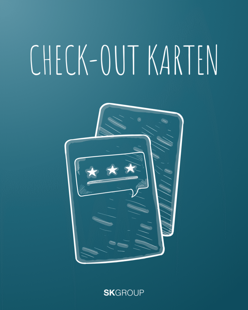 Check-out Karten